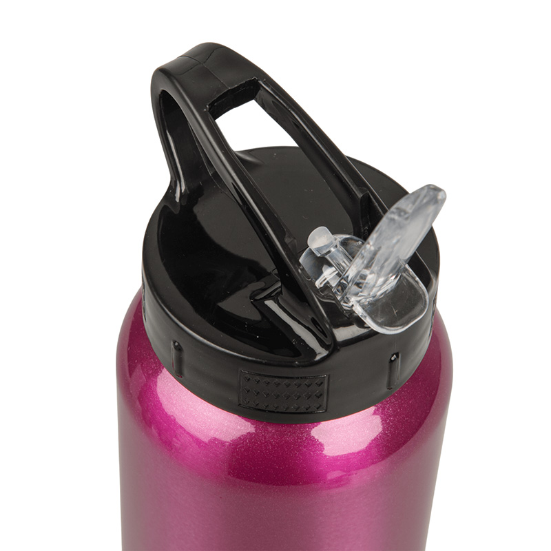 Metal bottle with mouthpiece for sublimation