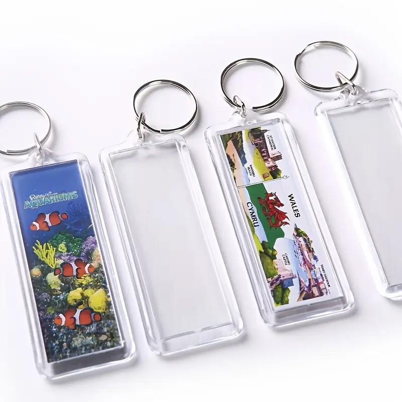 Hand made acrylic keychain