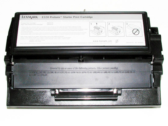 Refilling instruction Lexmark E-320 (08A0476)