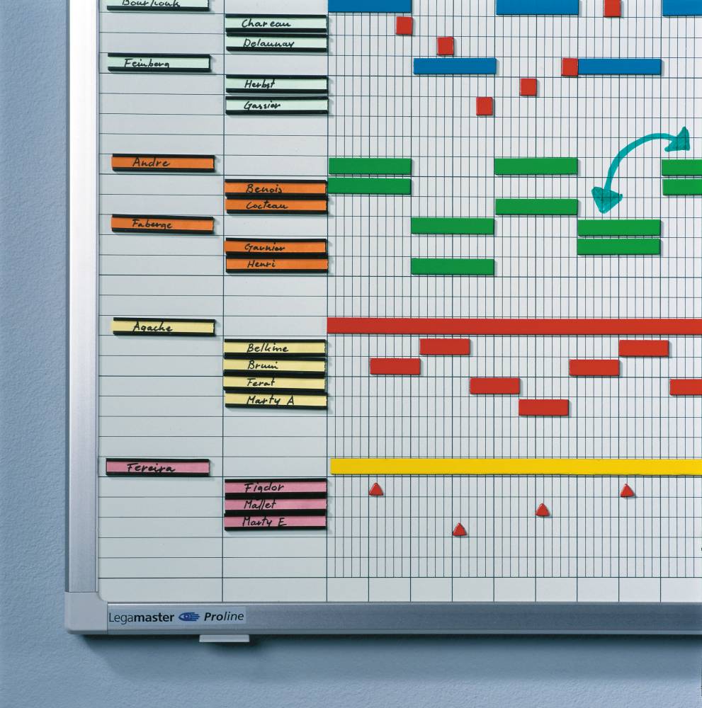 "Professional" year planning board 50x150 cm (Legamaster Brand) (BP-122)