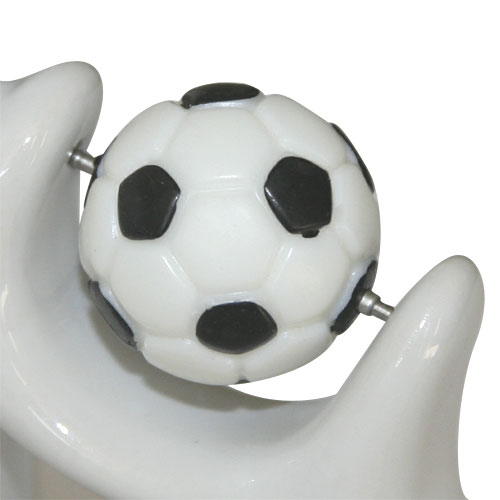 Mug with a ball on handle for boys