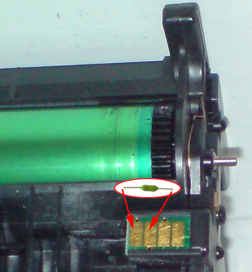 Smartchip fuse do modułu bębna OKI MB 480
