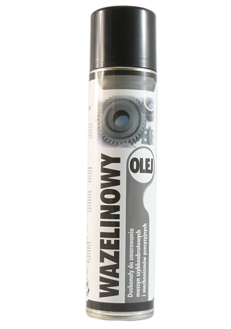 Olej wazelinowy w sprayu