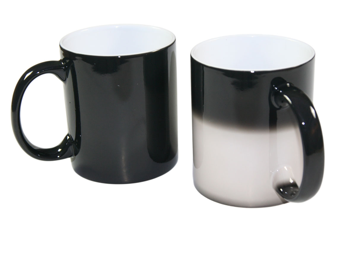 Color changing sublimation mug