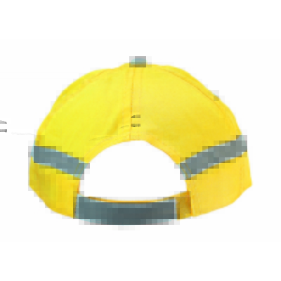 Yellow reflective cap