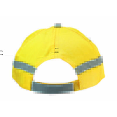 Yellow reflective cap
