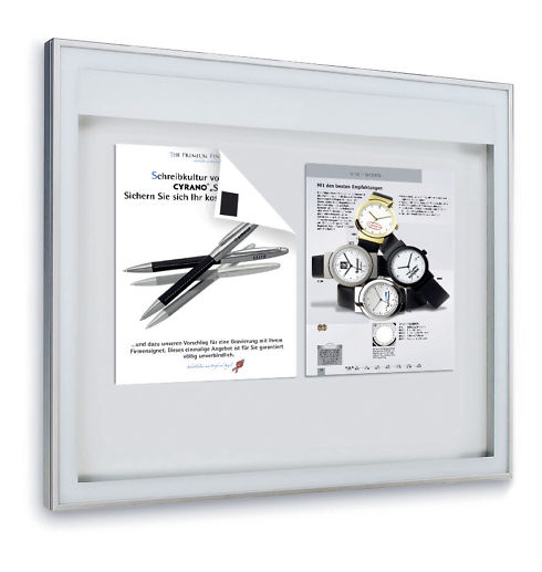 Self-adhesive magnetic tape with dispenser