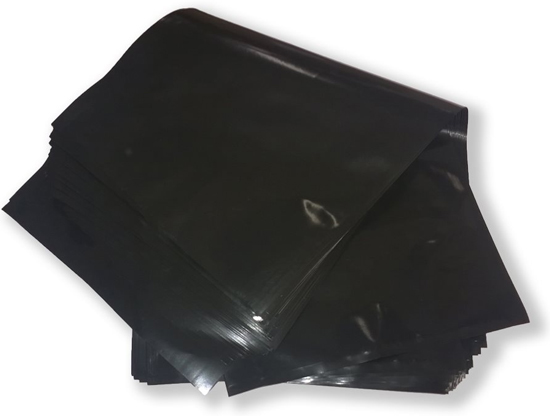 Uniwersalna torba foliowa do kaset laserowych - czarna