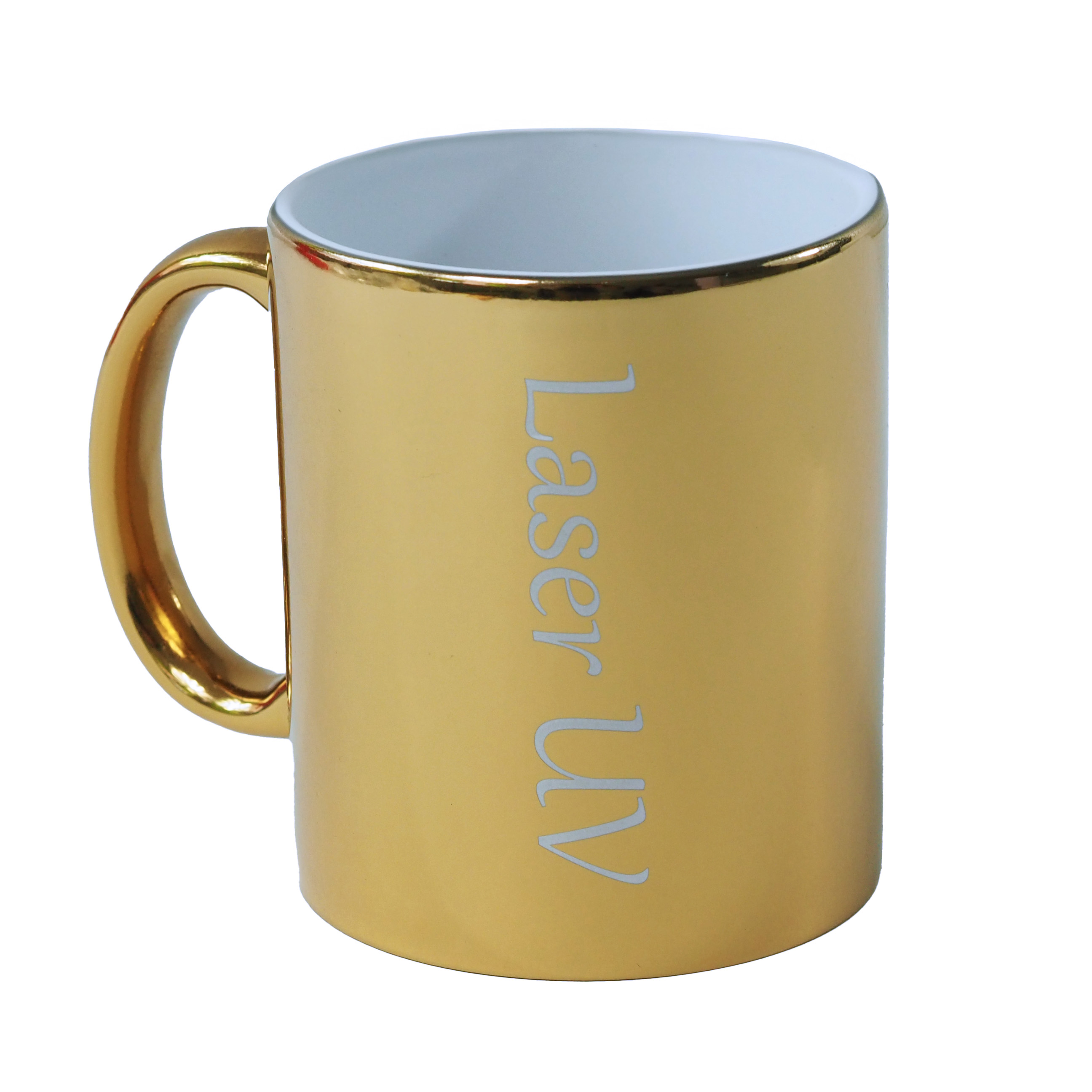 Glossy metallic sublimation mug