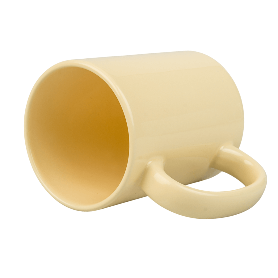Colored sublimation mug - large