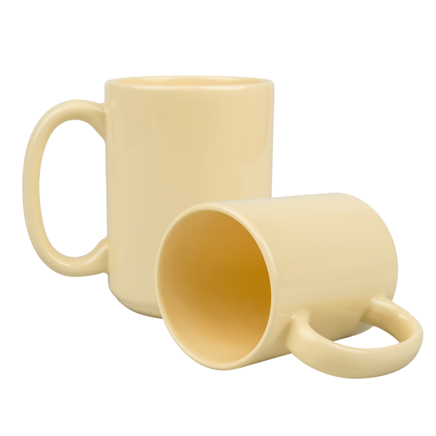 Colored sublimation mug - large