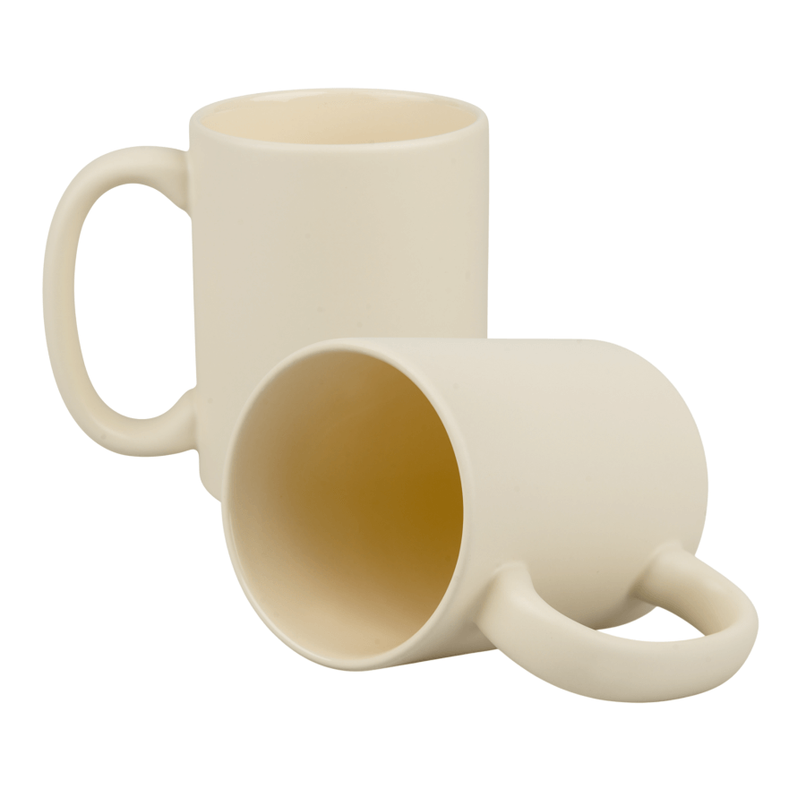 Coloured Matte Sublimation Mug - Large