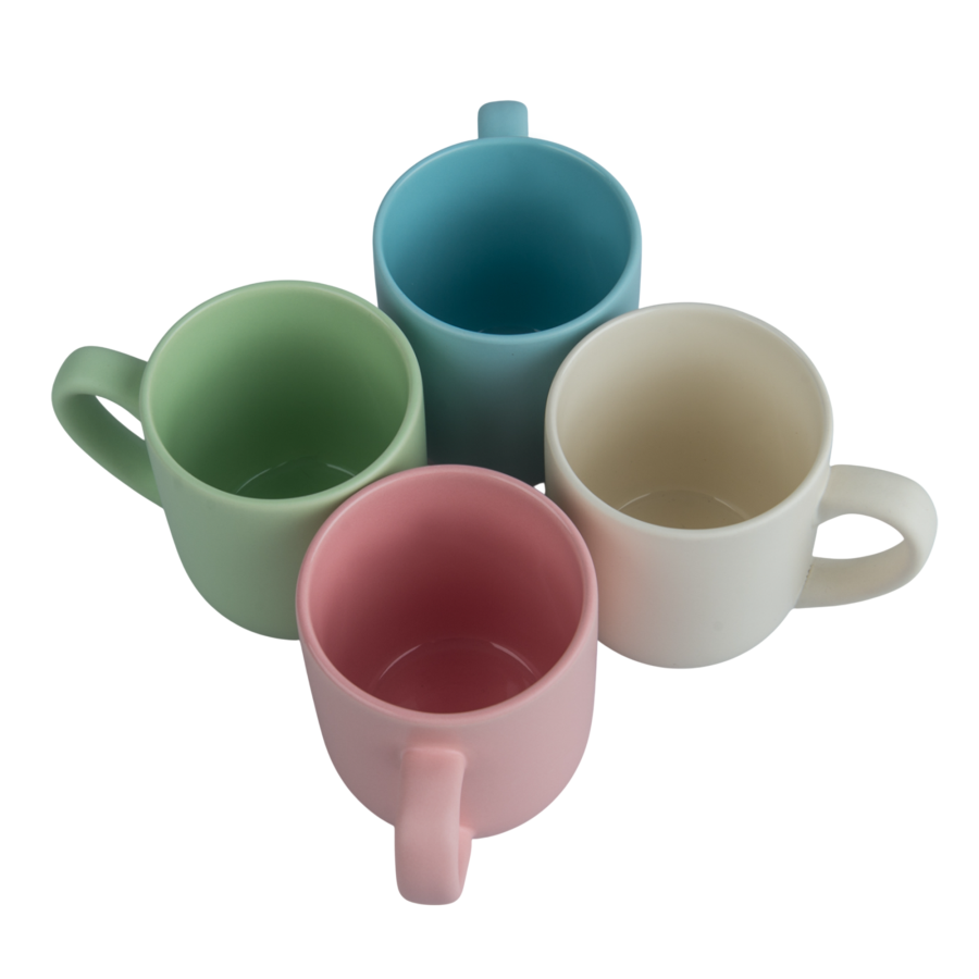 Kubek do sublimacji kawowy - kolorowy matowy