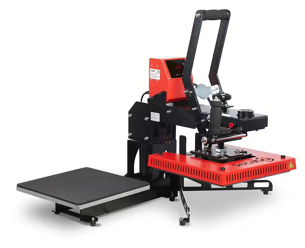 TS5 LITE Secabo - transfer heat press for flat surfaces, swing type