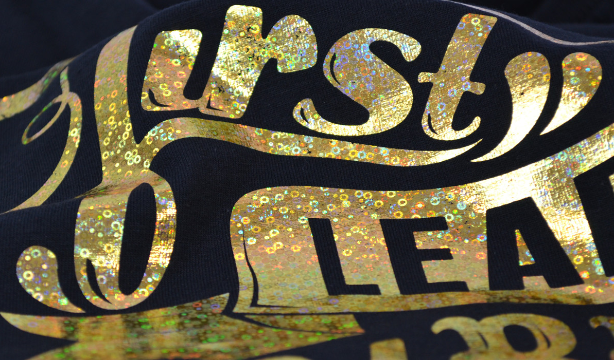 DTF Effect film for gilding with hot stamping foils