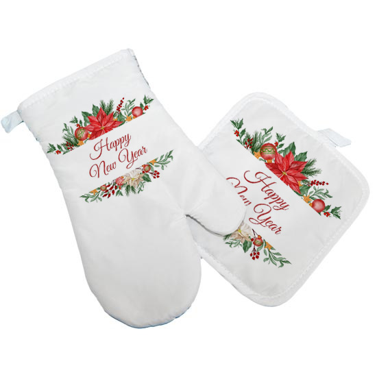 Kitchen and oven glove for sublimation