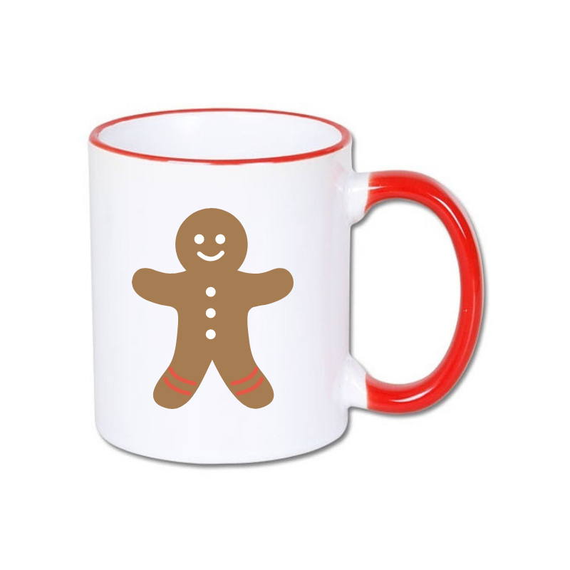 Color handle sublimation mug