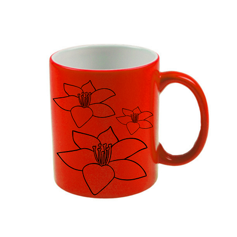 Neon mug for sublimation