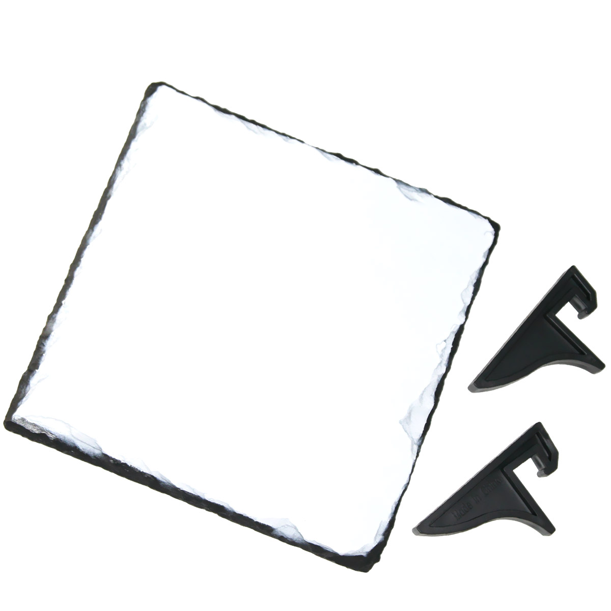 Kwadratowa płyta kamienna do sublimacji - 15 x 15 cm