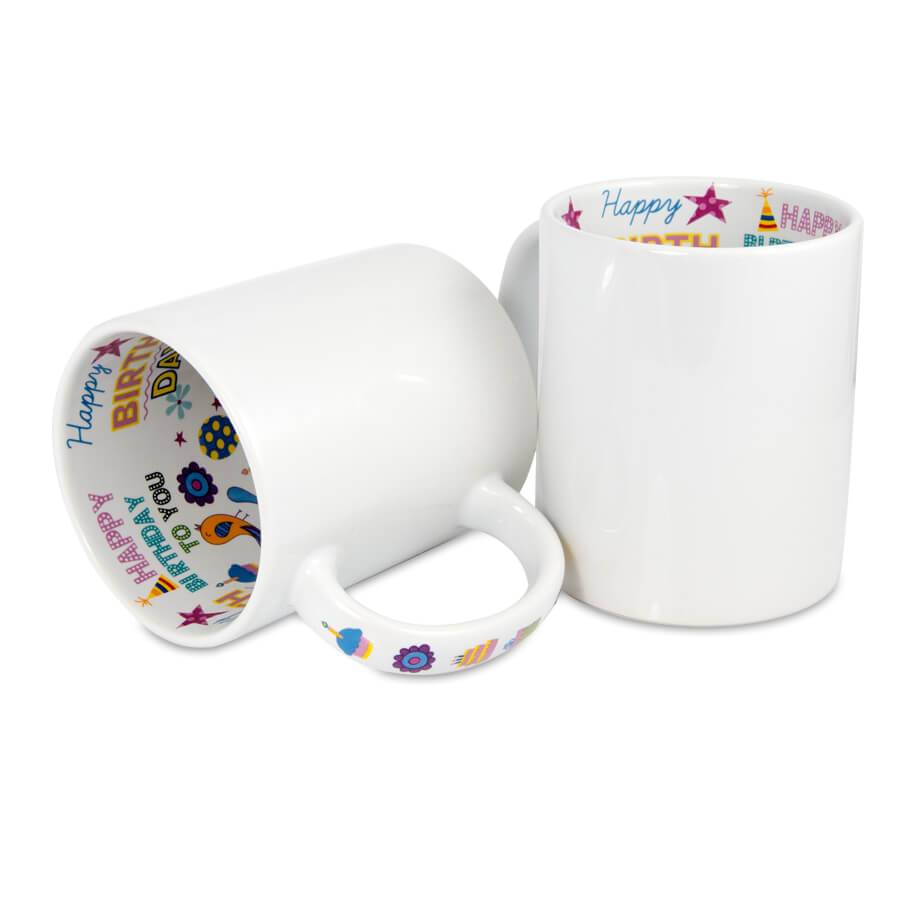 Happy Birthday mug for sublimation overprint