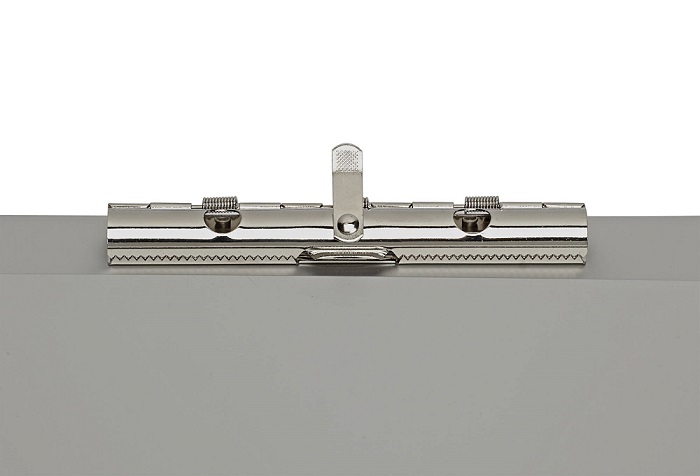 Aluminium clipboard MAULassist with storage box