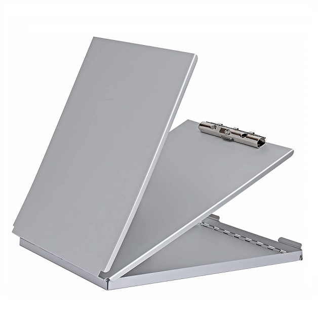 Aluminium clipboard MAULcase with storage box