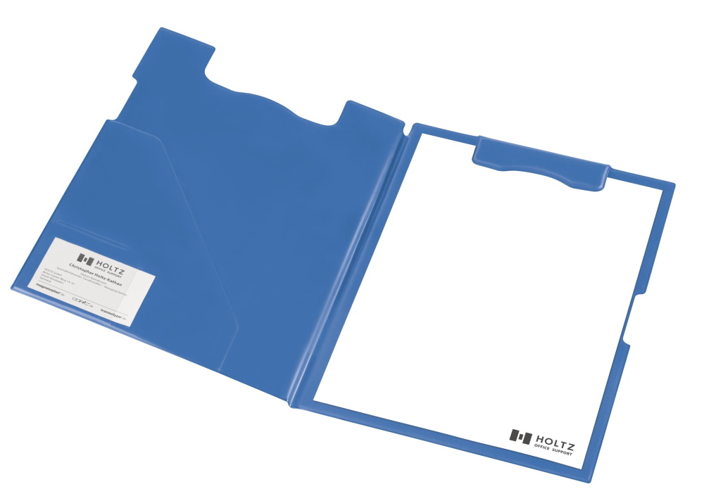 Magnetic side-open clipboard
