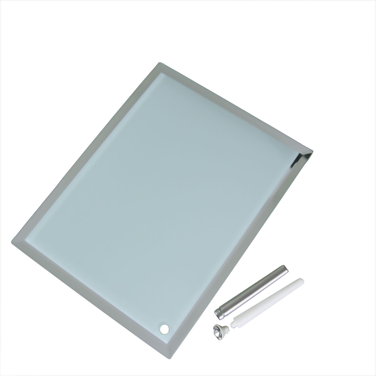 Glass picture frame for sublimation with mirror edge