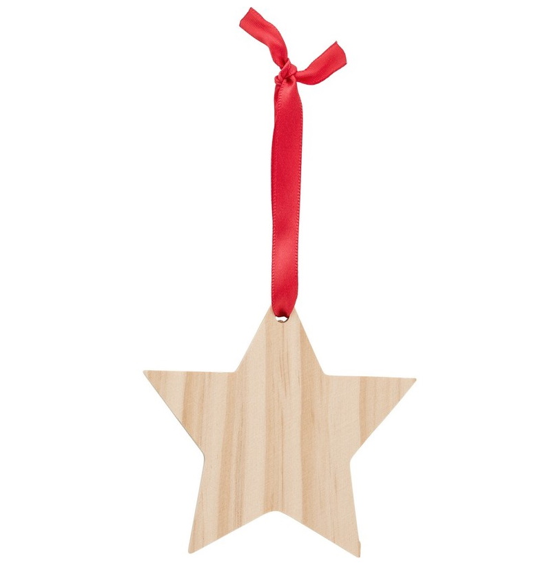 Wooden hanger "Star" to print