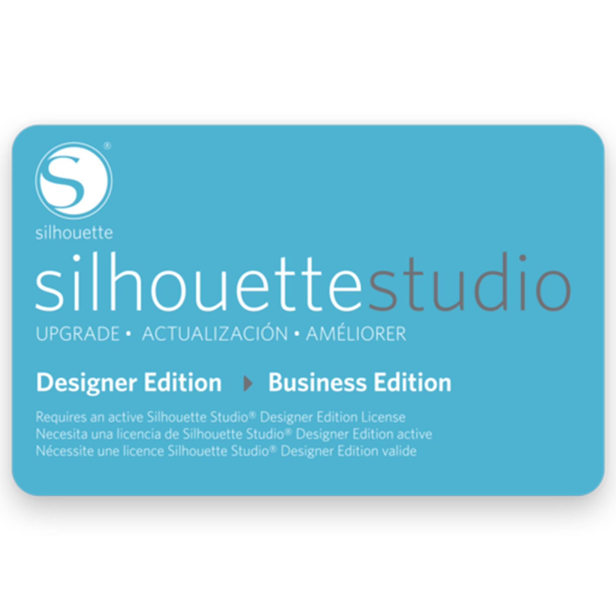 Upgrade Silhouette Studio Designer Edition to Buisness Edition