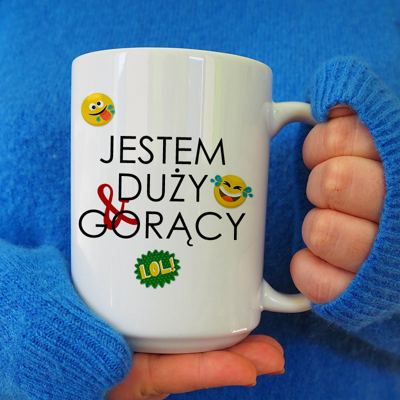 Kubek duży z owalnym uchem dla taty