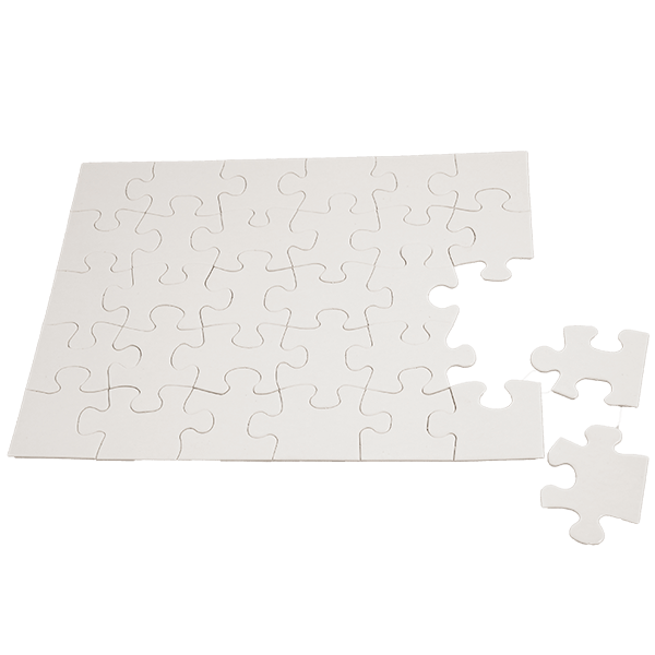 Puzzle do sublimacji - 24 elementy - 20 sztuk