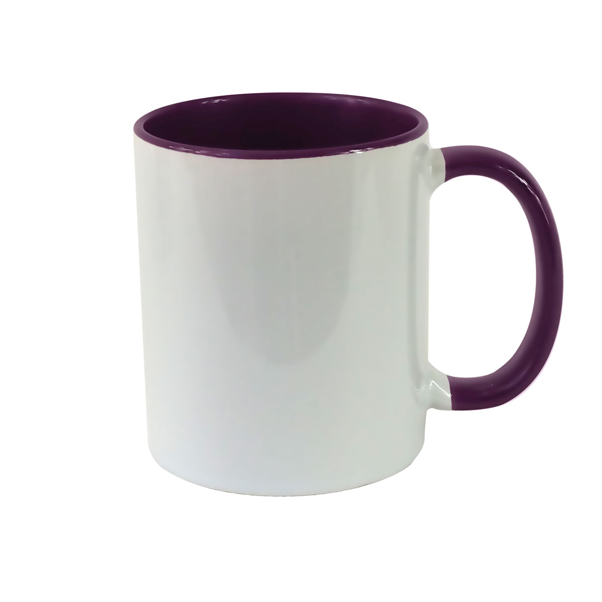 Inside and handle color sublimation mug