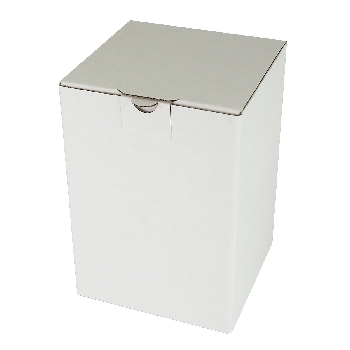Big white shop cardboard box