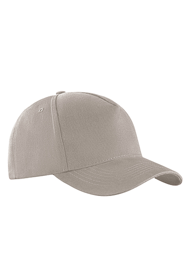 Peaked cap 5-panels with metal clip