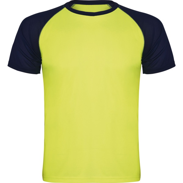 T-shirt with colour sleeves