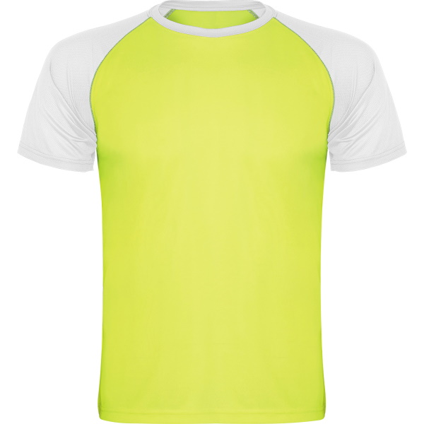 T-shirt with colour sleeves