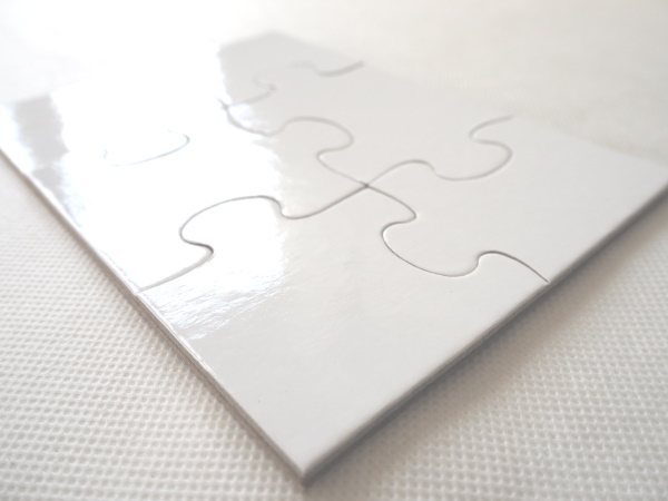 Puzzles for sublimation - 6 elements