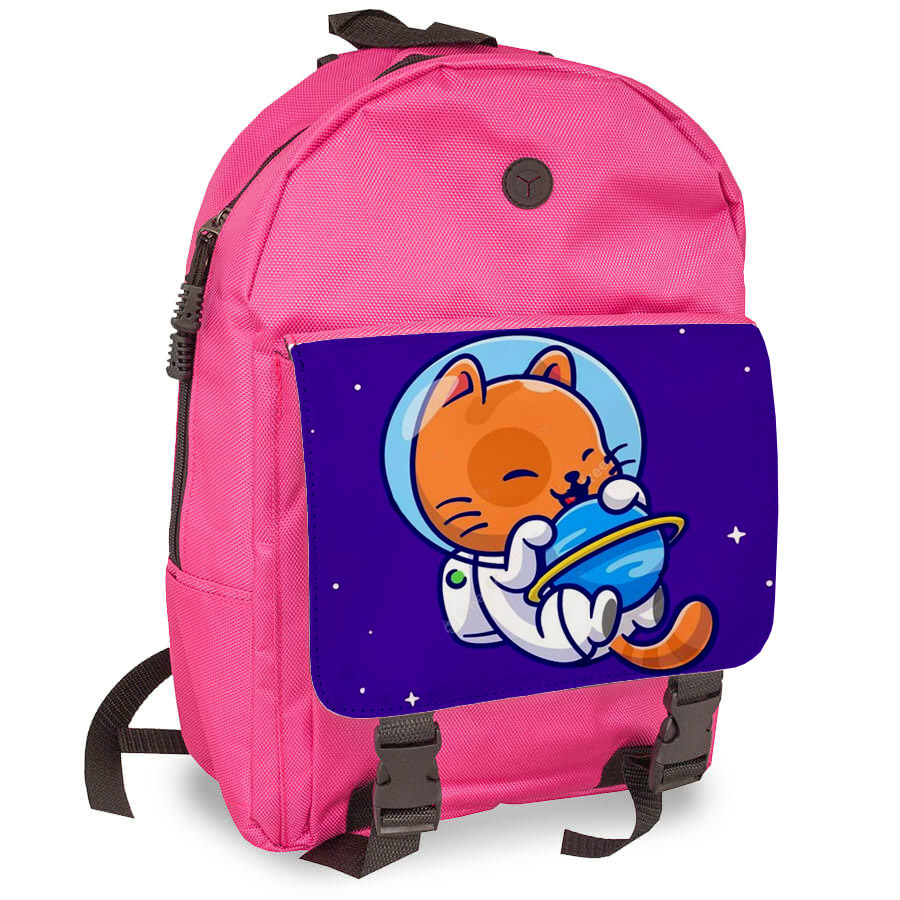 Backpack with white area for sublimation