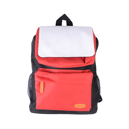 Backpack with white area for sublimation