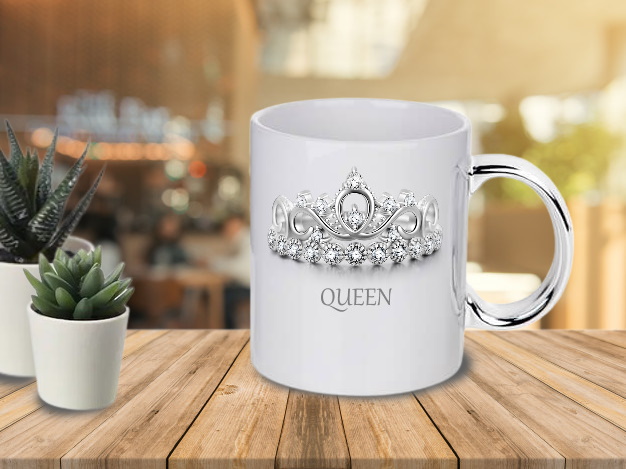 Color handle sublimation mug