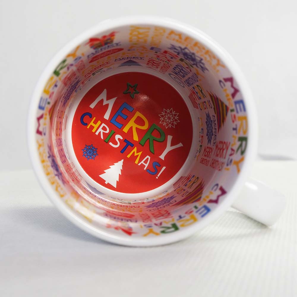 Merry Christmas mug for sublimation overprint