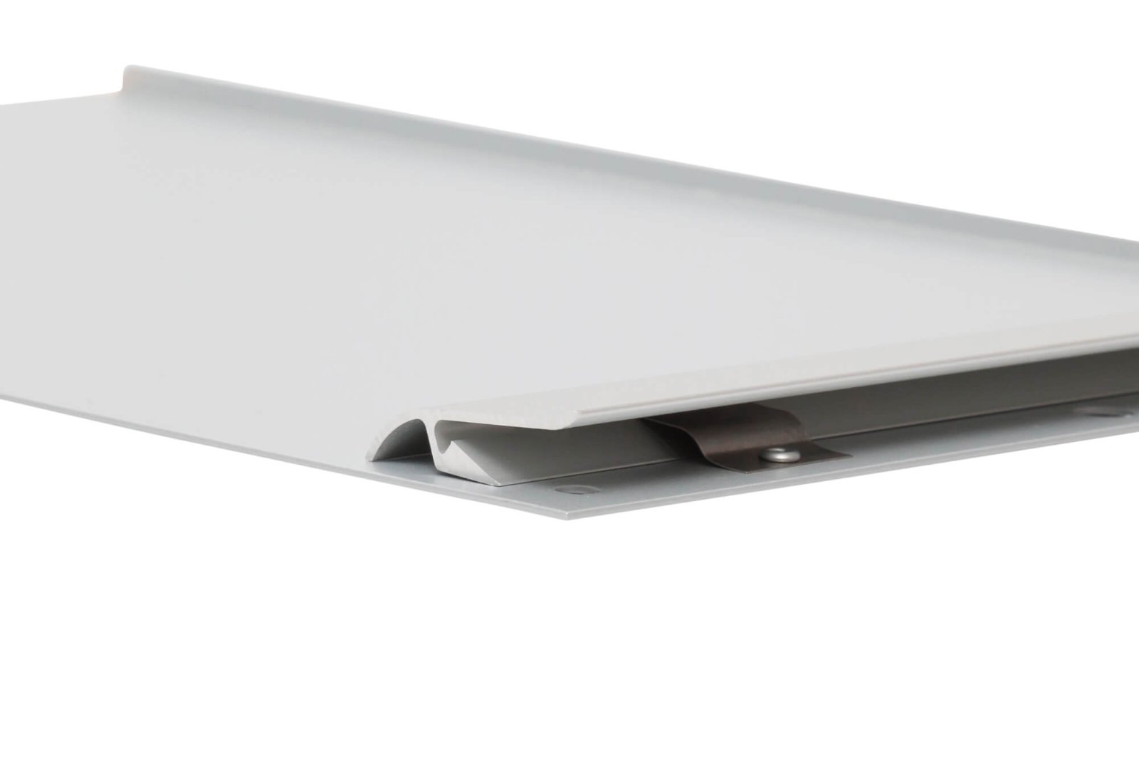 Aluminium clipboard with Stop Edge