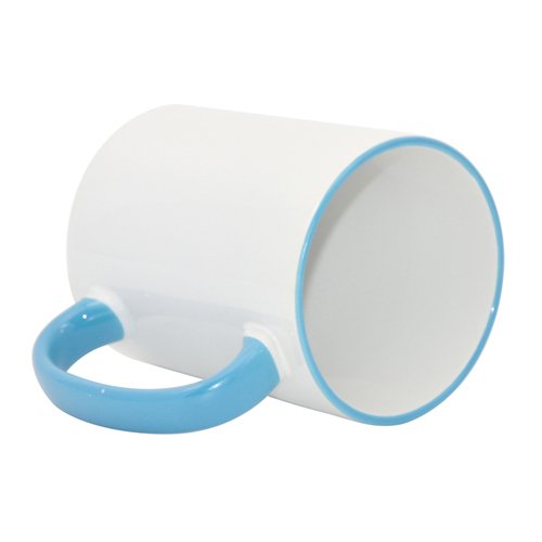 Big color handle sublimation mug