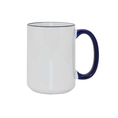 Big color handle sublimation mug