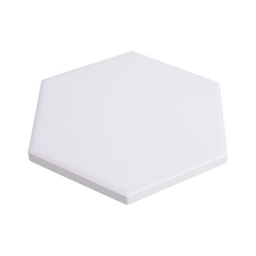 Ceramic pad for mug for sublimation printout - hexagon