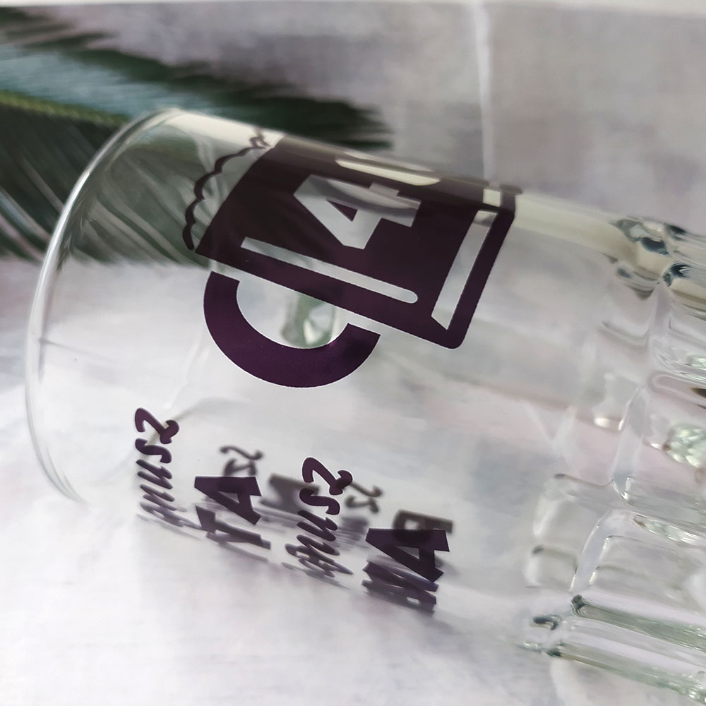 Glass stein for sublimation