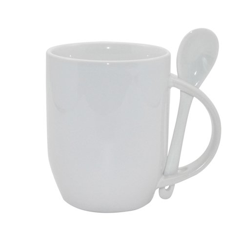 Mug with spoon for sublimation