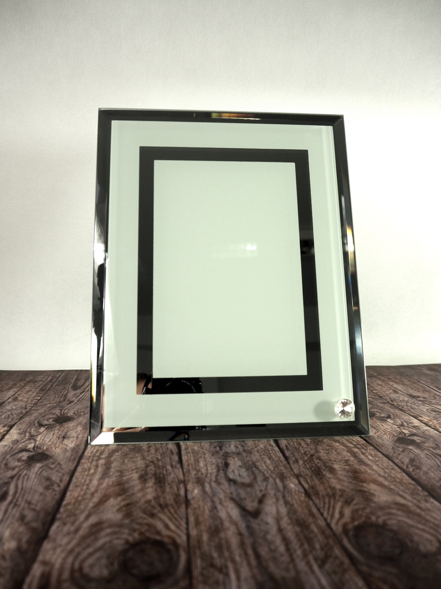 Glass picture frame for sublimation