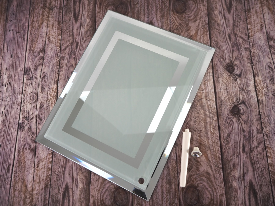 Glass picture frame for sublimation